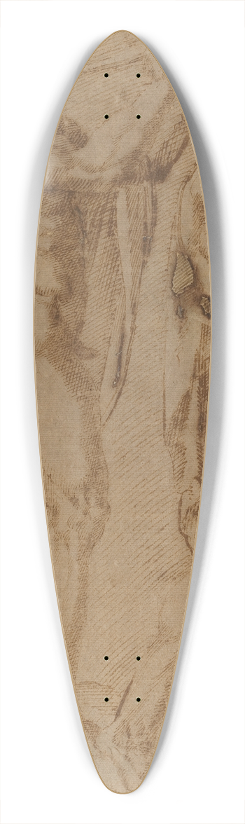 Baccio Bandinelli - Triumphal Procession 39.3 inch art pintail longboard deck