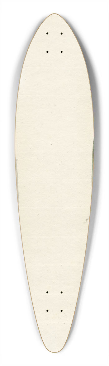 Barend Hendrik Thier - Tarwe 39.3 inch art pintail longboard deck