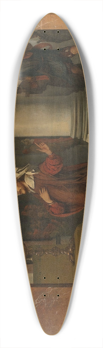 Barent Fabritius - The Pharisee and the Publican 39.3 inch art pintail longboard deck