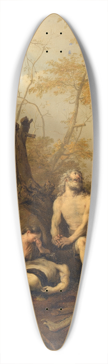 Bartholomeus Breenbergh - The Death of Abel 39.3 inch art pintail longboard deck