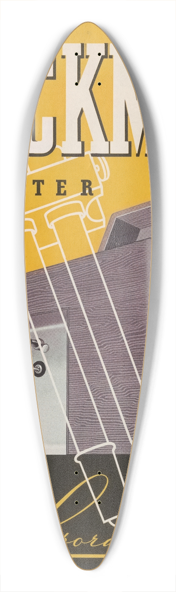 Beckman Instruments - Beckman pH Meter (Laboratory Model) 39.3 inch art pintail longboard deck