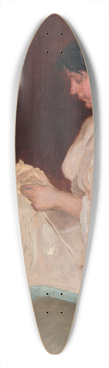 Bela Lyon Pratt - HelenPratt 39.3 inch art pintail longboard deck