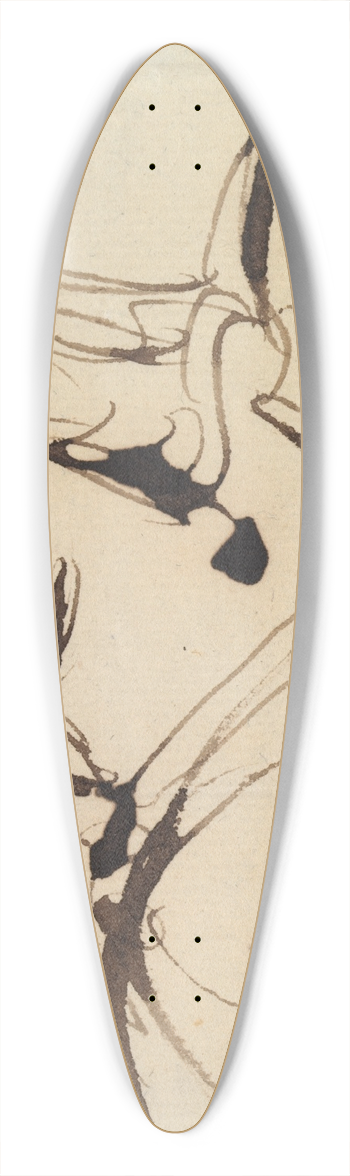 Benjamin Robert Haydon - Study For, Christs Entry into Jerusalem. 39.3 inch art pintail longboard deck