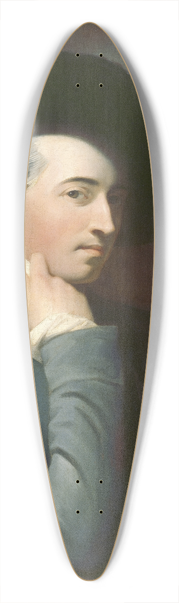 Benjamin West - Benjamin West Portrait 39.3 inch art pintail longboard deck