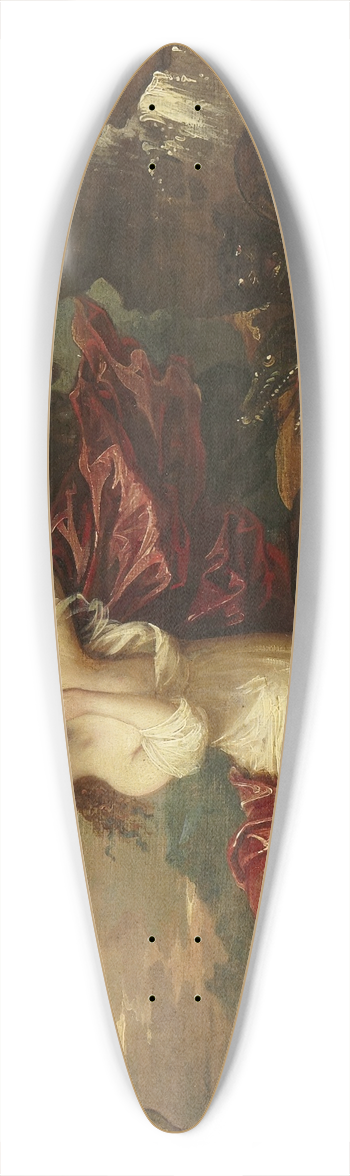 Benjamin West - Eagle bringing cup to Psyche 39.3 inch art pintail longboard deck