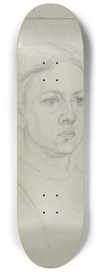 Jan Veth - Portret van Johanna Veth 8.25 inch art skate deck