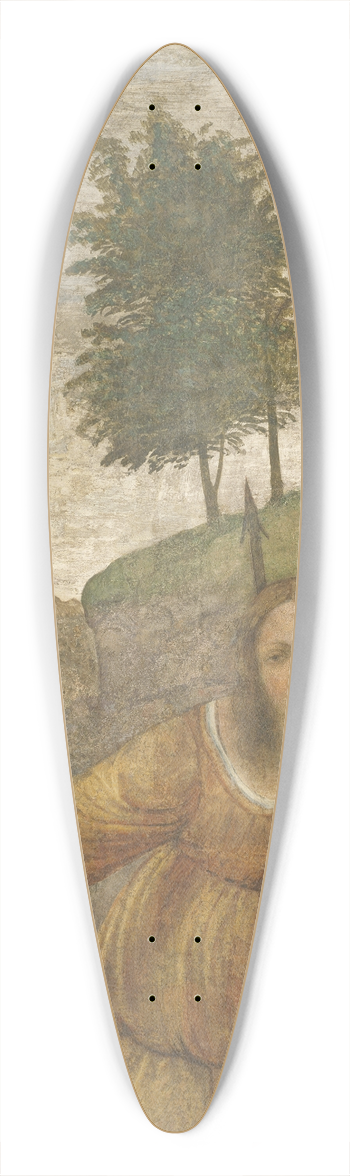 Bernardino Luini - Procris Pierced by Cephalus Javelin 39.3 inch art pintail longboard deck