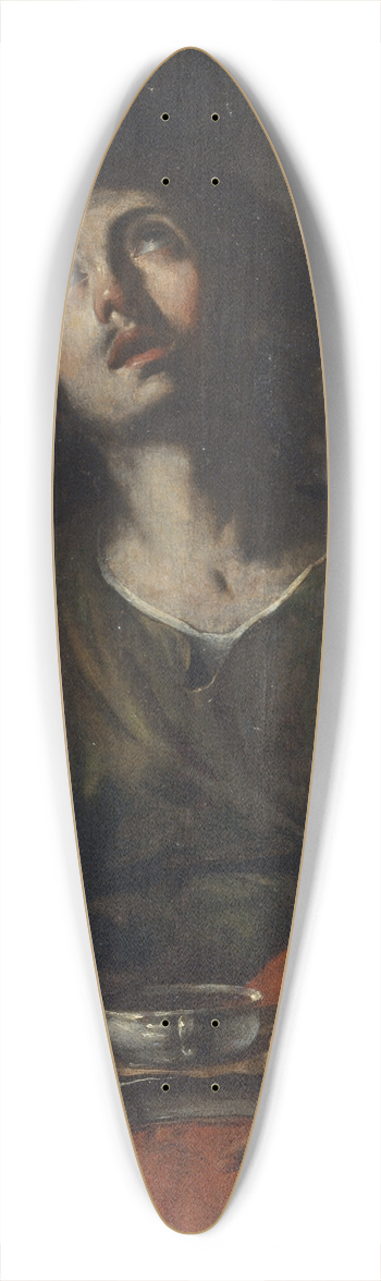 Bernardo Cavallino - Saint John the Evangelist 39.3 inch art pintail longboard deck
