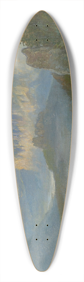 Bernhard Mhlig - Nebel im Elbsandsteingebirge 39.3 inch art pintail longboard deck