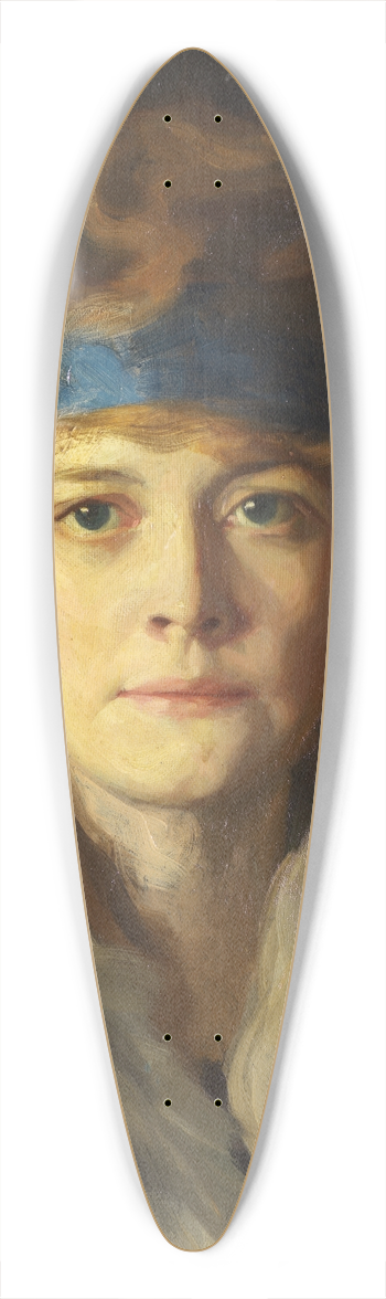Bernhard sterman - Baroness dEstournelle de Constant 39.3 inch art pintail longboard deck
