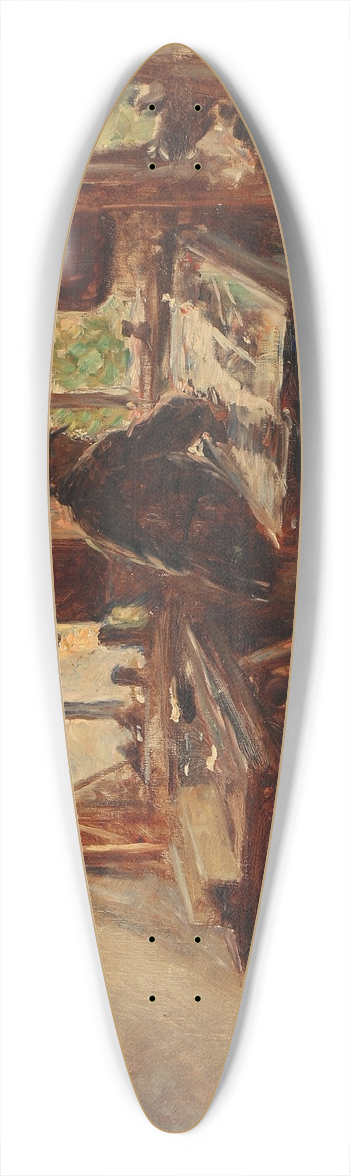 Bertha Wegmann - Fra snedkerens vrksted 39.3 inch art pintail longboard deck