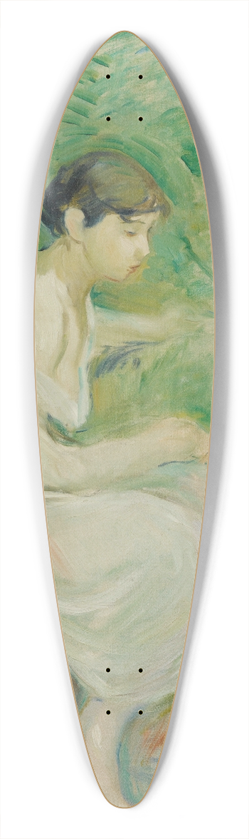 Berthe Morisot - Baigneuse En Chemise 39.3 inch art pintail longboard deck