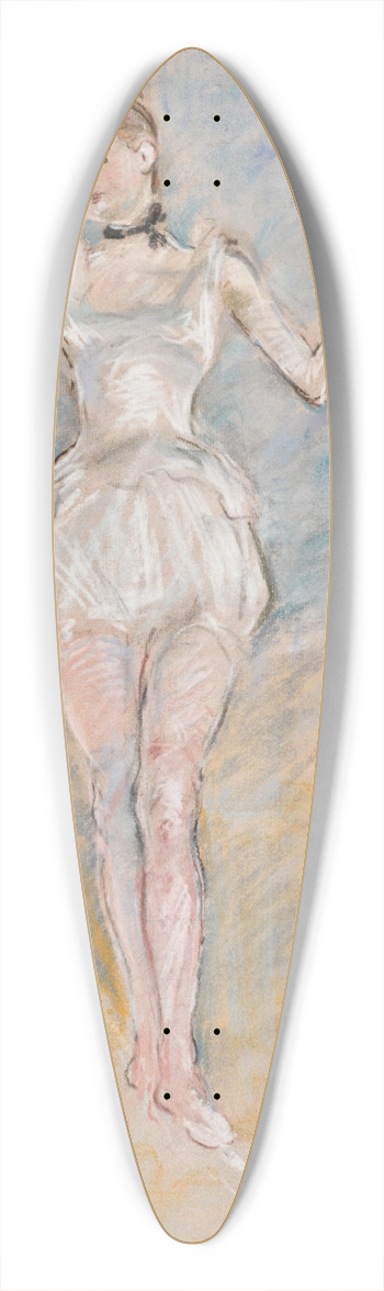Berthe Morisot - Danseuse de corde 39.3 inch art pintail longboard deck