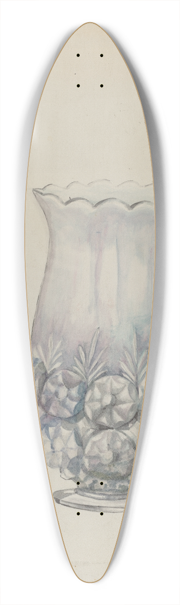Beulah Bradleigh - Glass Celery Dish 39.3 inch art pintail longboard deck