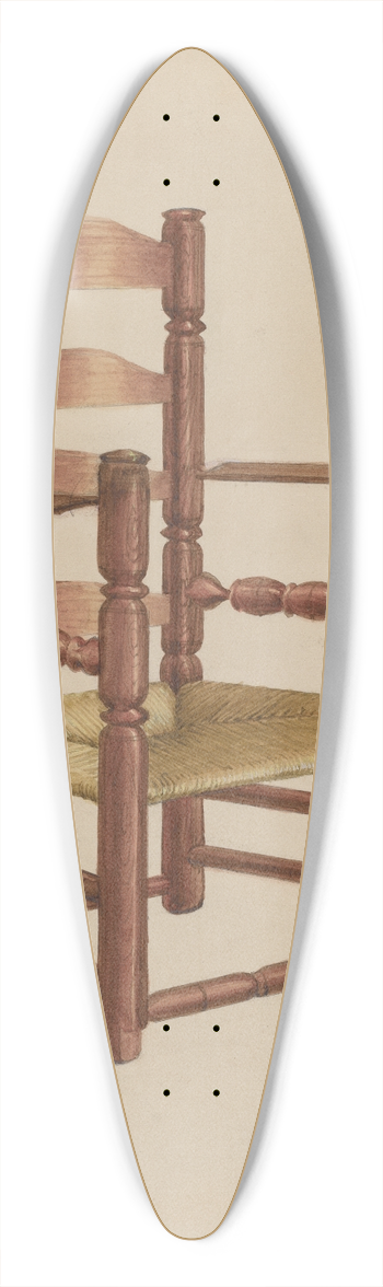 B. Holst-Grubbe - Chair 39.3 inch art pintail longboard deck