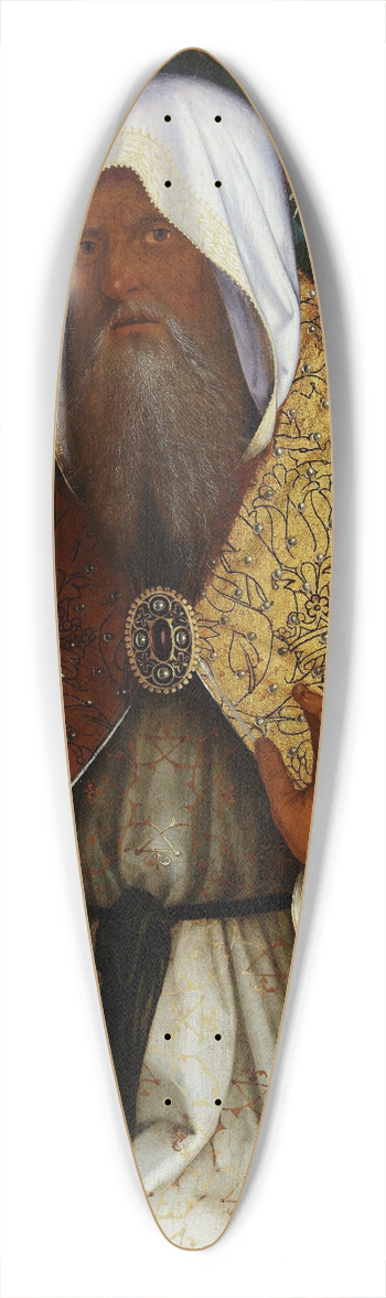 Boccaccio Boccaccino - Saint Matthew 39.3 inch art pintail longboard deck