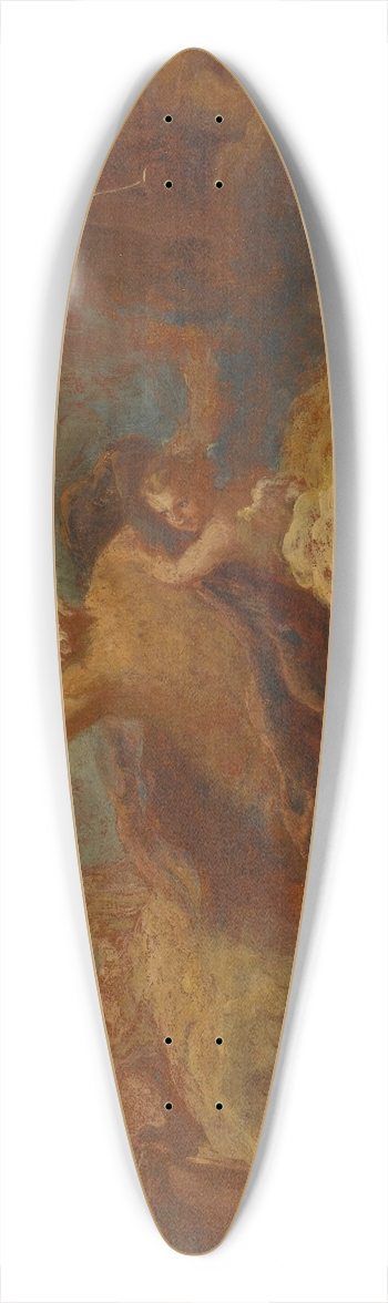 Bon Boullogne - Gloire de saint Jrme 39.3 inch art pintail longboard deck