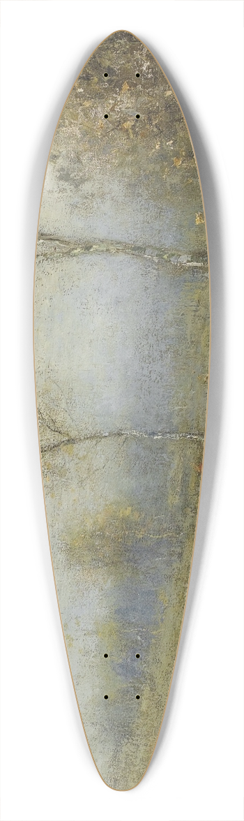 Bruce Crane - Winter Landscape 39.3 inch art pintail longboard deck