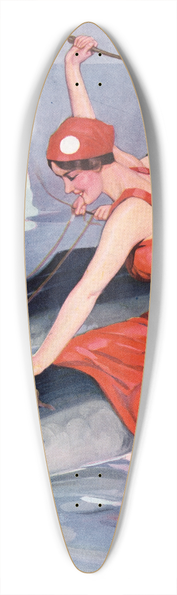 Brynolf Wennerberg - Both winners 39.3 inch art pintail longboard deck