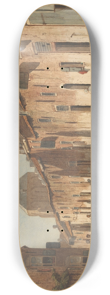 Jan Weissenbruch - Dorpsstraat 8.25 inch art skate deck