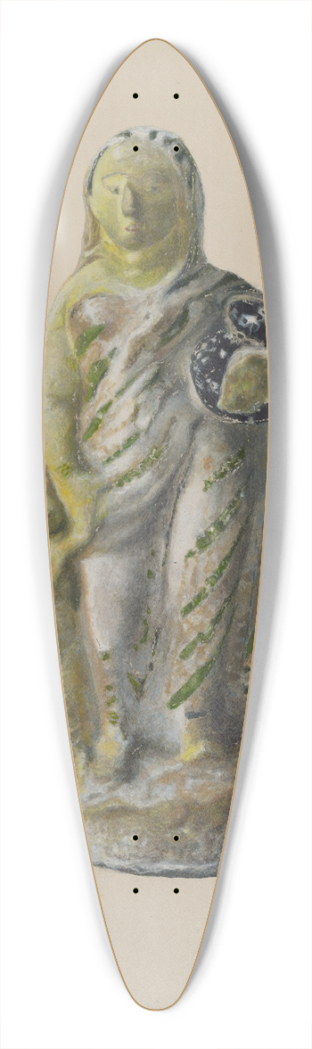 Byron Dingman - Figure 39.3 inch art pintail longboard deck