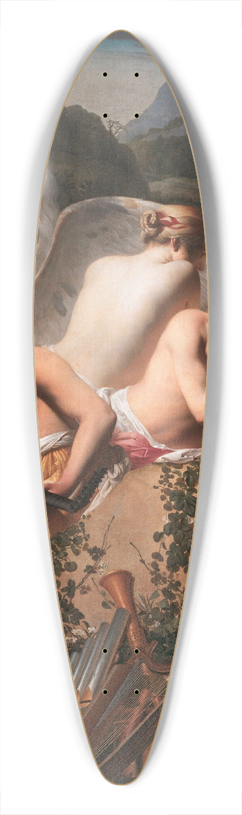 Caesar Van Everdingen - Four Muses and Pegasus 39.3 inch art pintail longboard deck