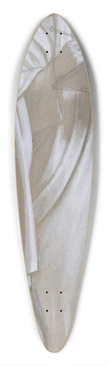 Camille-Auguste Gastine - Saint Matthew 39.3 inch art pintail longboard deck