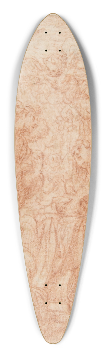 Camillo Procaccini - The Annunciation 39.3 inch art pintail longboard deck