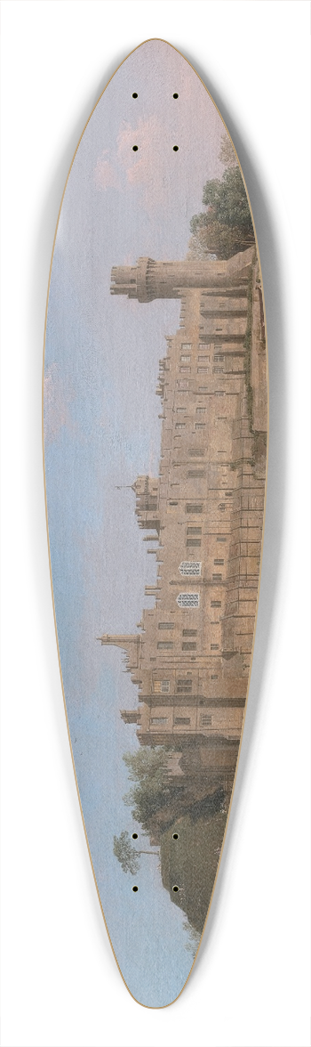 Canaletto - Warwick Castle 39.3 inch art pintail longboard deck