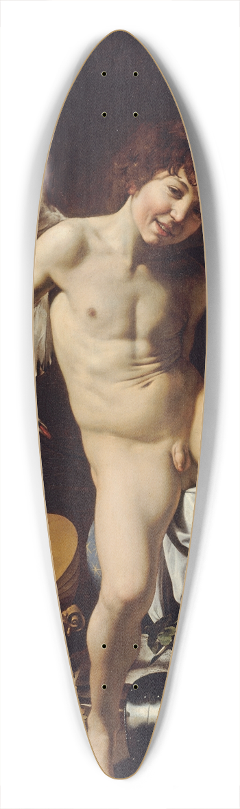 Caravaggio - Amor Vincit Omnia 39.3 inch art pintail longboard deck