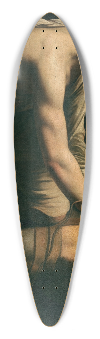Caravaggio - David and Goliath 39.3 inch art pintail longboard deck