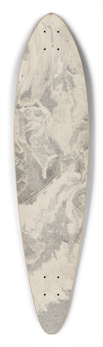 Carel Adolph Lion Cachet - Azaleabloem 39.3 inch art pintail longboard deck