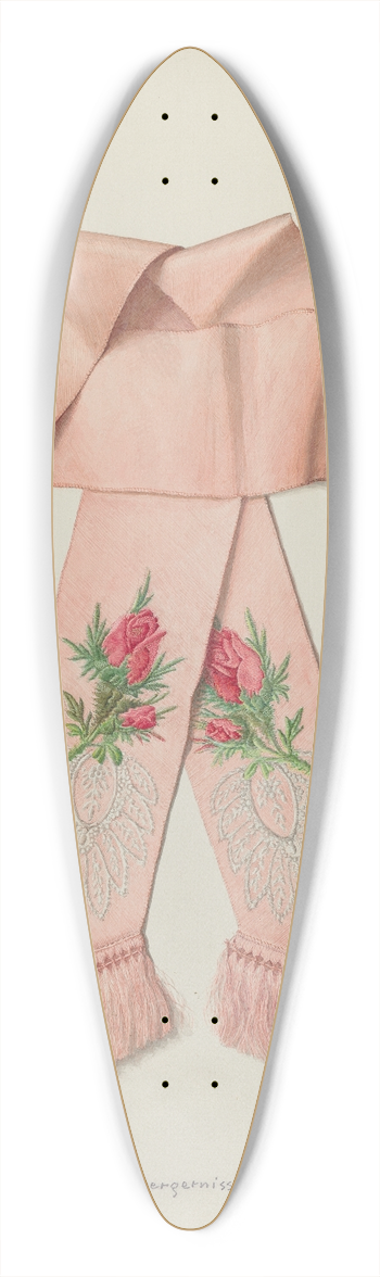 Carl Buergerniss - Bible Book Marker 39.3 inch art pintail longboard deck