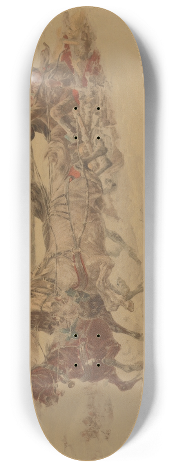 Jaroslav Vn - Bulgarian Trio 8.25 inch art skate deck