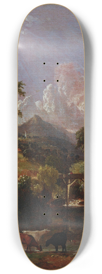 Jasper Francis Cropsey - Morning 8.25 inch art skate deck