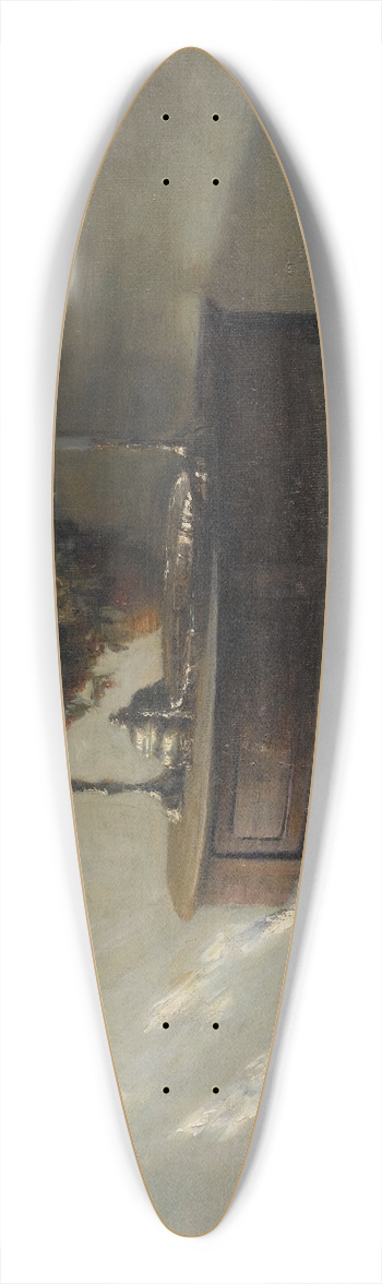 Carl Holse - A Sunlit Interior 39.3 inch art pintail longboard deck