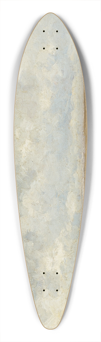 Carlos de Haes - Villerville Beach. Normandy 39.3 inch art pintail longboard deck