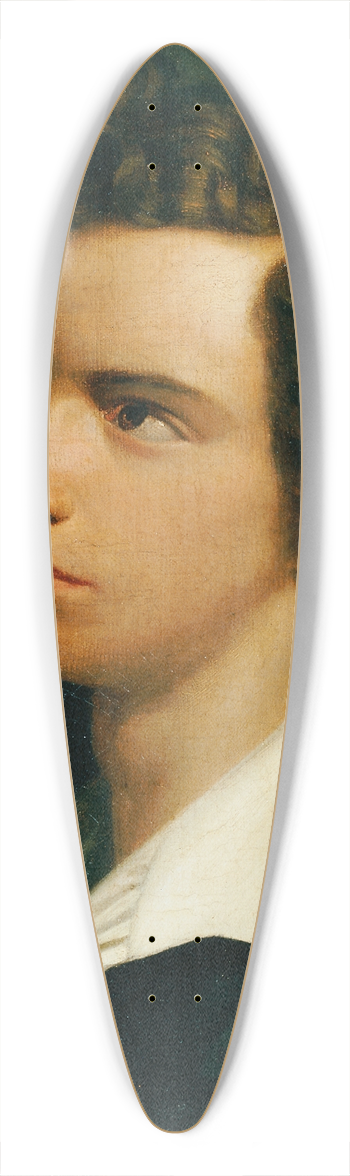 Carl Rahl - Der Maler Joseph Hasslwander 39.3 inch art pintail longboard deck