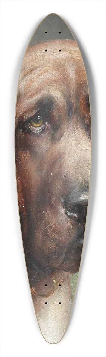 Carl Reichert - A Good Friend 39.3 inch art pintail longboard deck