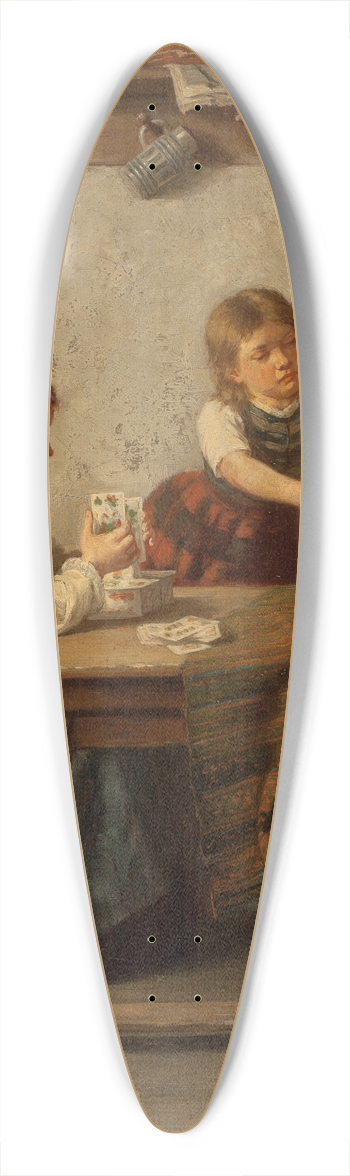 Carl Robiczek - The Mischief 39.3 inch art pintail longboard deck