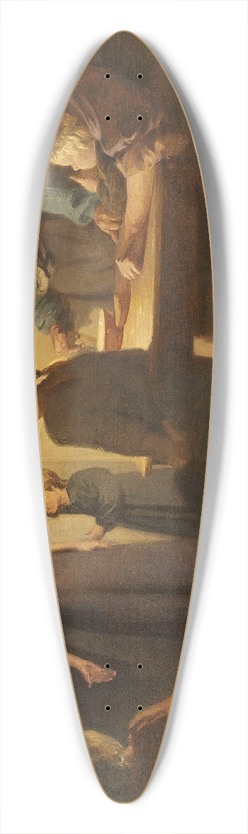 Carl Vilhelm Meyer - Vennen prsenteres 39.3 inch art pintail longboard deck