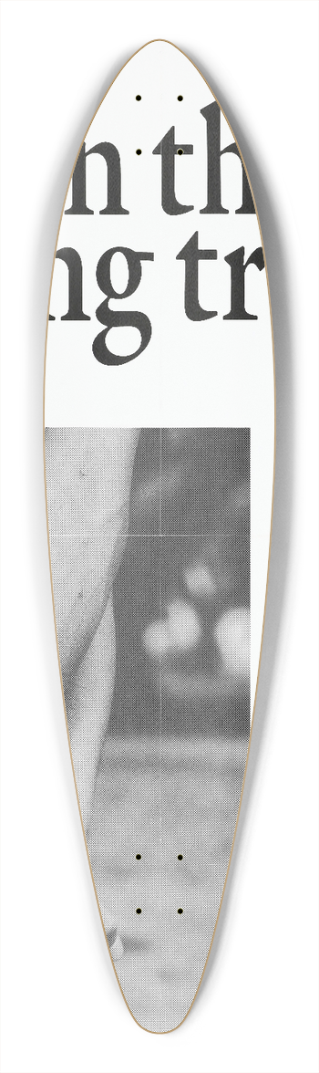 Centers for Disease Control and Prevention - On the wrong track 39.3 inch art pintail longboard deck