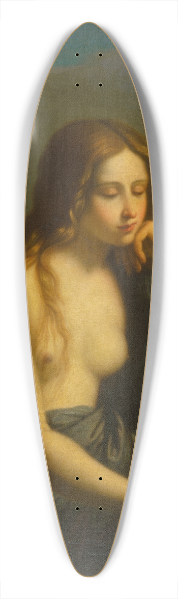 Cesare Gennari - Repentant Mary Magdalene 39.3 inch art pintail longboard deck
