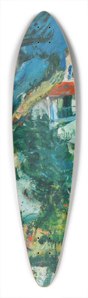 Cham Soutine - Paysage de Cagnes 39.3 inch art pintail longboard deck