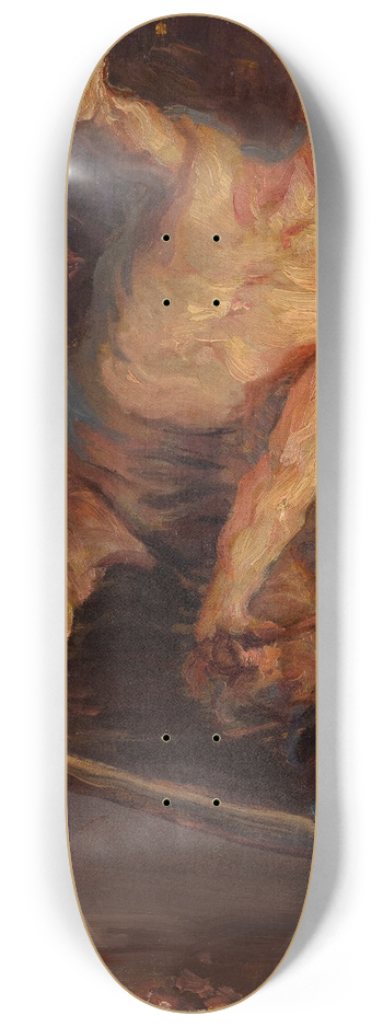 Jean Andr Rixens - Le Feu 8.25 inch art skate deck