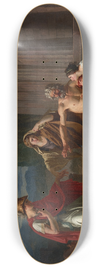 Jean Antoine Thodore Giroust - Oedipus At Colonus 8.25 inch art skate deck
