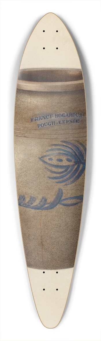 Charles Caseau - Jar 39.3 inch art pintail longboard deck