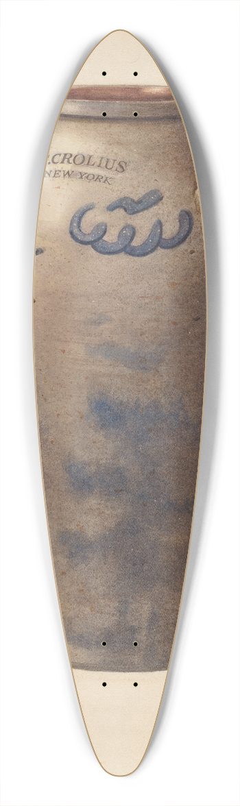 Charles Caseau - Jar 39.3 inch art pintail longboard deck