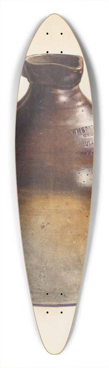 Charles Caseau - Jug for Molasses 39.3 inch art pintail longboard deck