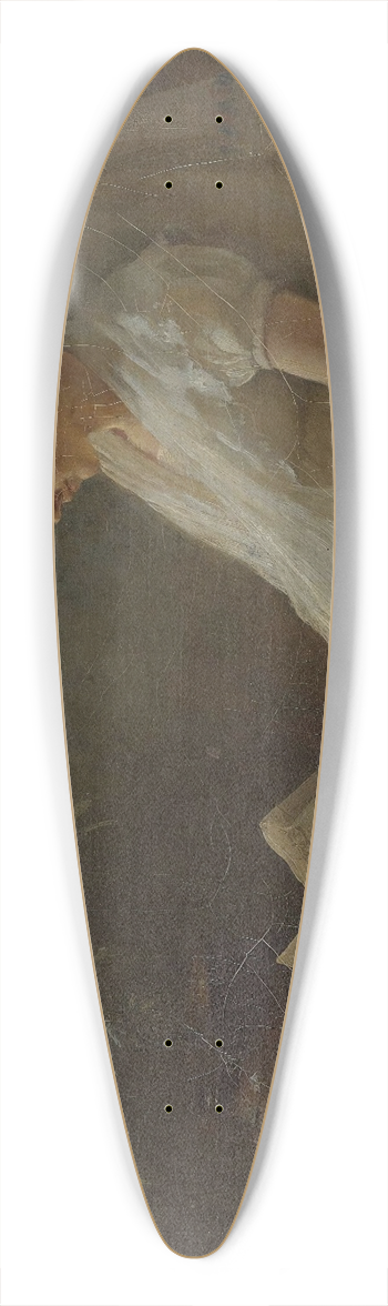 Charles Courtney Curran - A Comfortable Corner 39.3 inch art pintail longboard deck